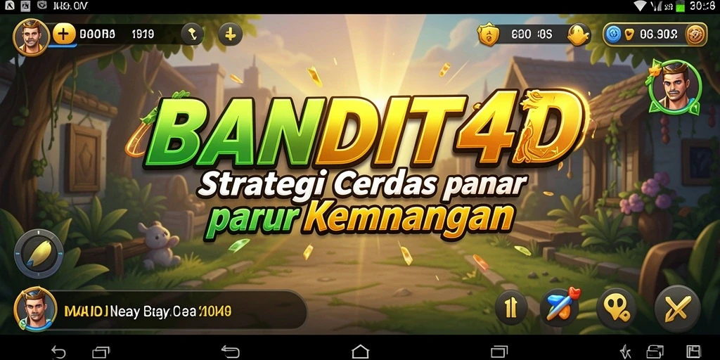 Tampilan gameplay menarik dari BANDIT4D dengan strategi intens.
