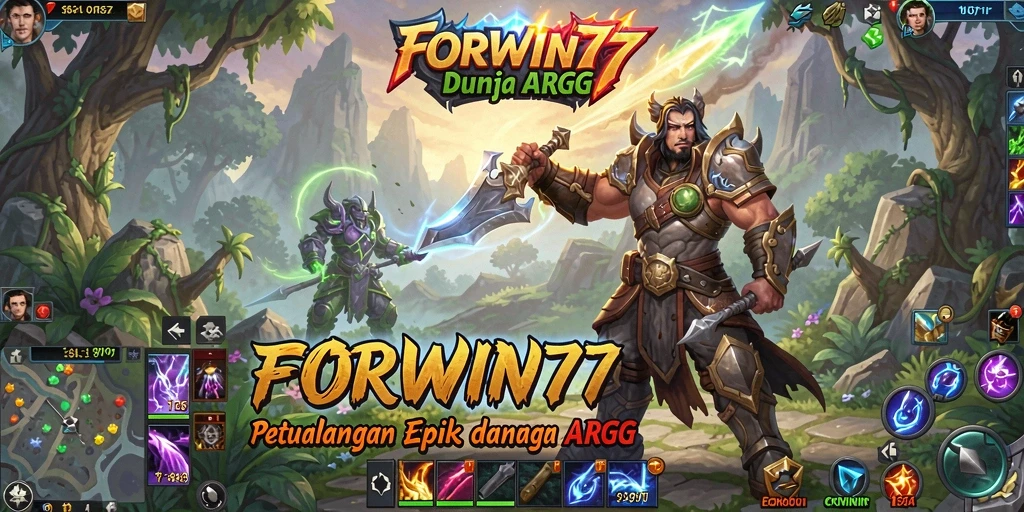 Tampilan gameplay petualangan seru di FORWIN77.