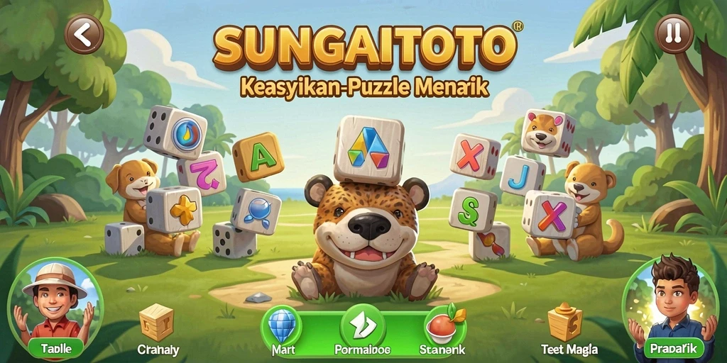 Tampilan gameplay menarik dari SUNGAITOTO dengan teka-teki yang menantang.