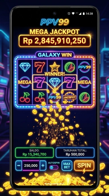 Mendownload aplikasi dengan mudah dari ppv99 di perangkat Android.